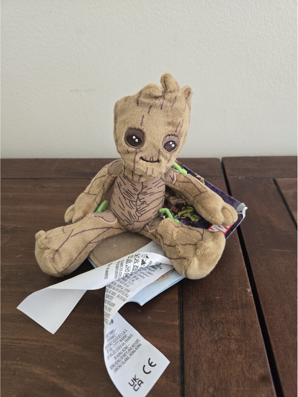 5" New Disney Parks Marvel Groot Baby Groot Magnetic Shoulder Pal Plush Doll
